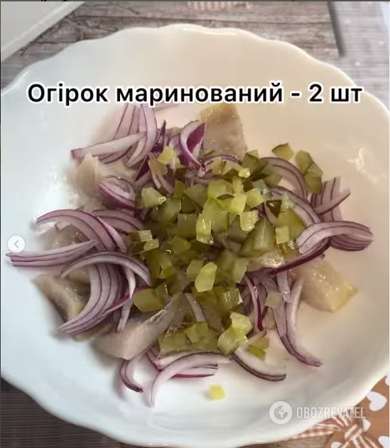 Adding pickles and onion