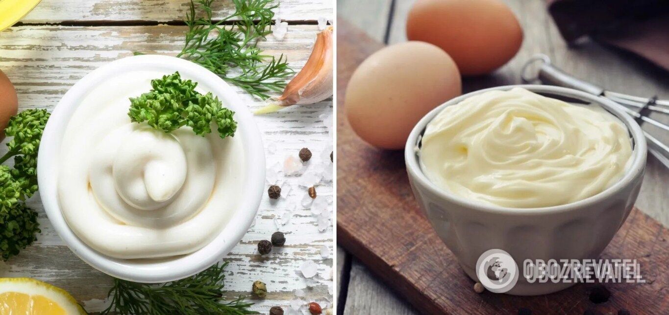 Homemade mayonnaise without eggs for children