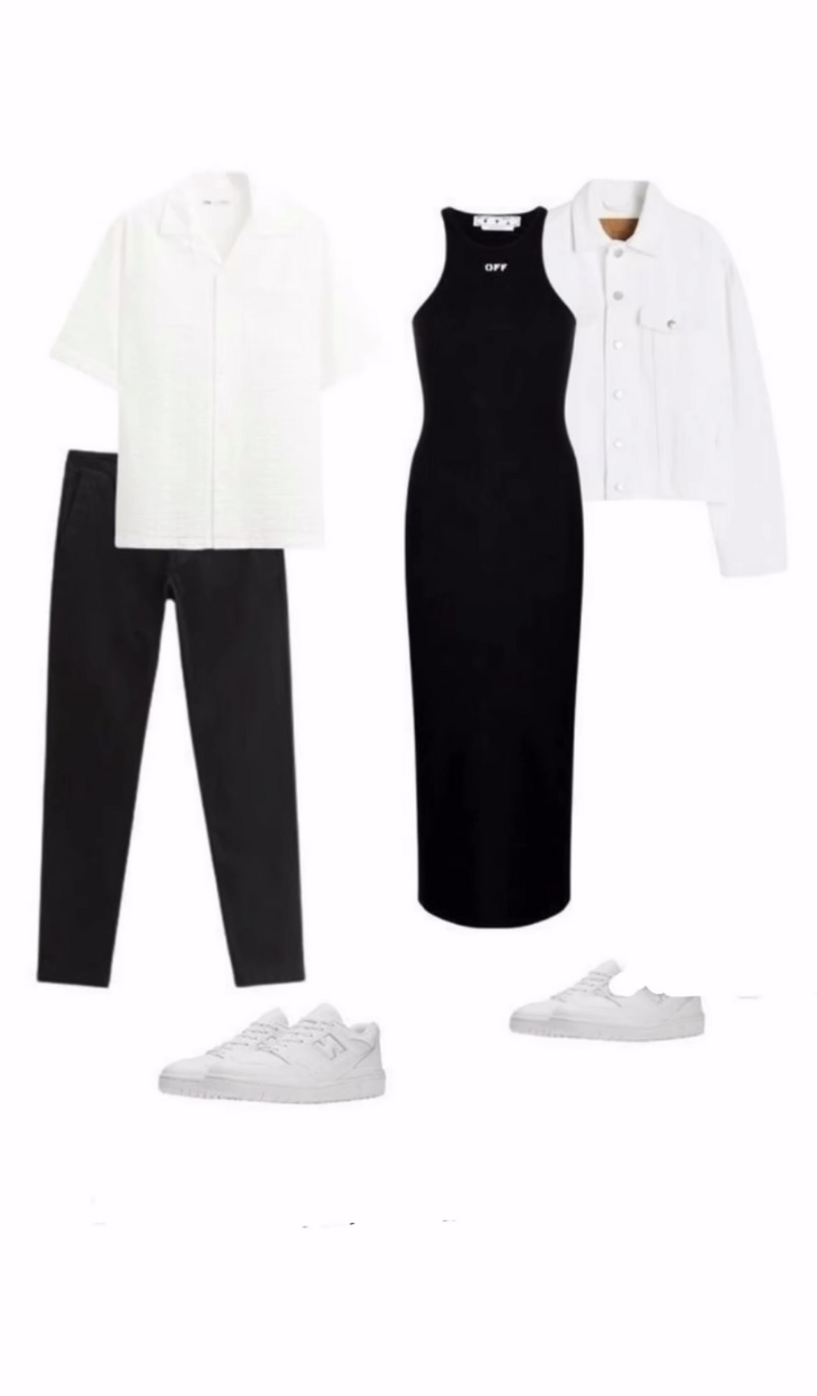 What clothes to choose for a woman and a man to look stylish together. Ideas for family look