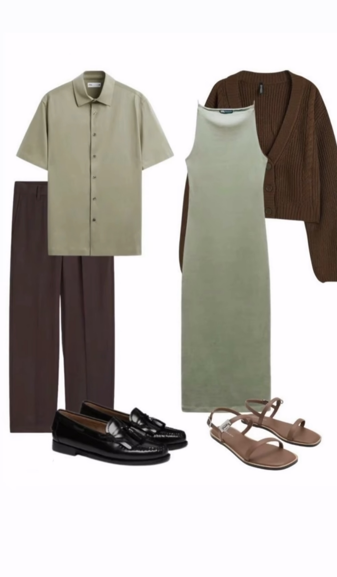 What clothes to choose for a woman and a man to look stylish together. Ideas for family look
