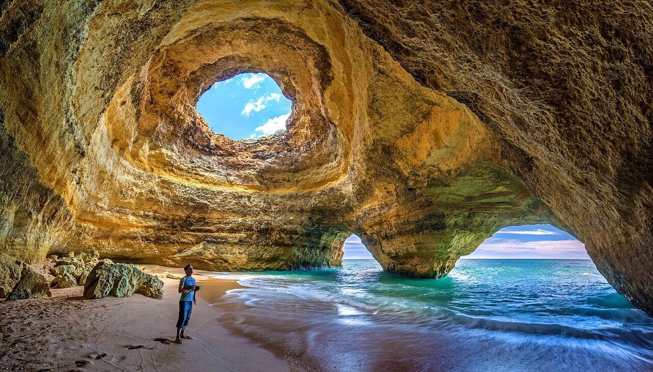 Swimming with dolphins and strolling along the hidden cave: what the Algarve region of Portugal has in store for tourists