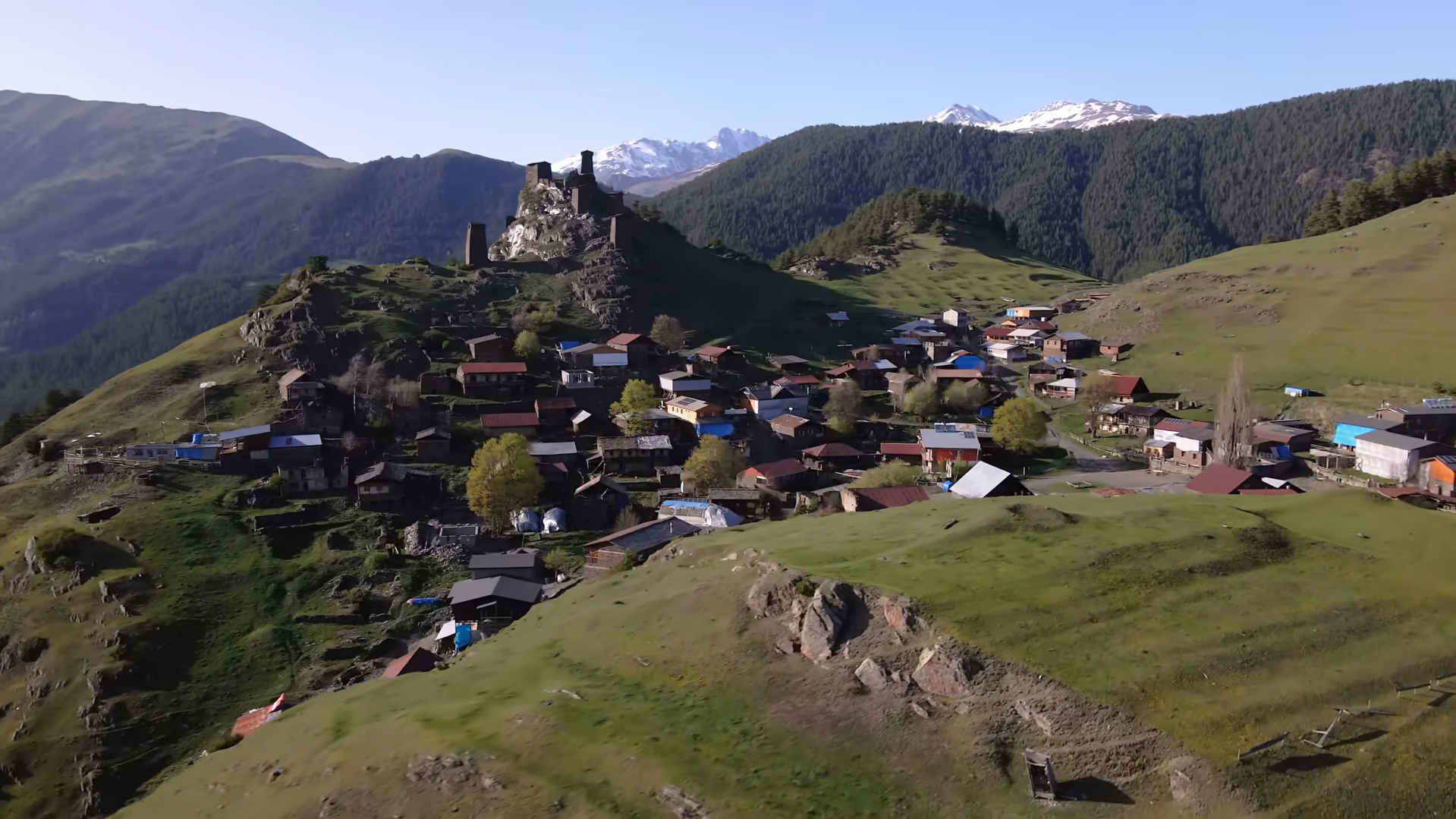 What the highest and most isolated village in Europe looks like: only one person - an 84-year-old man - lives there. Photo and video