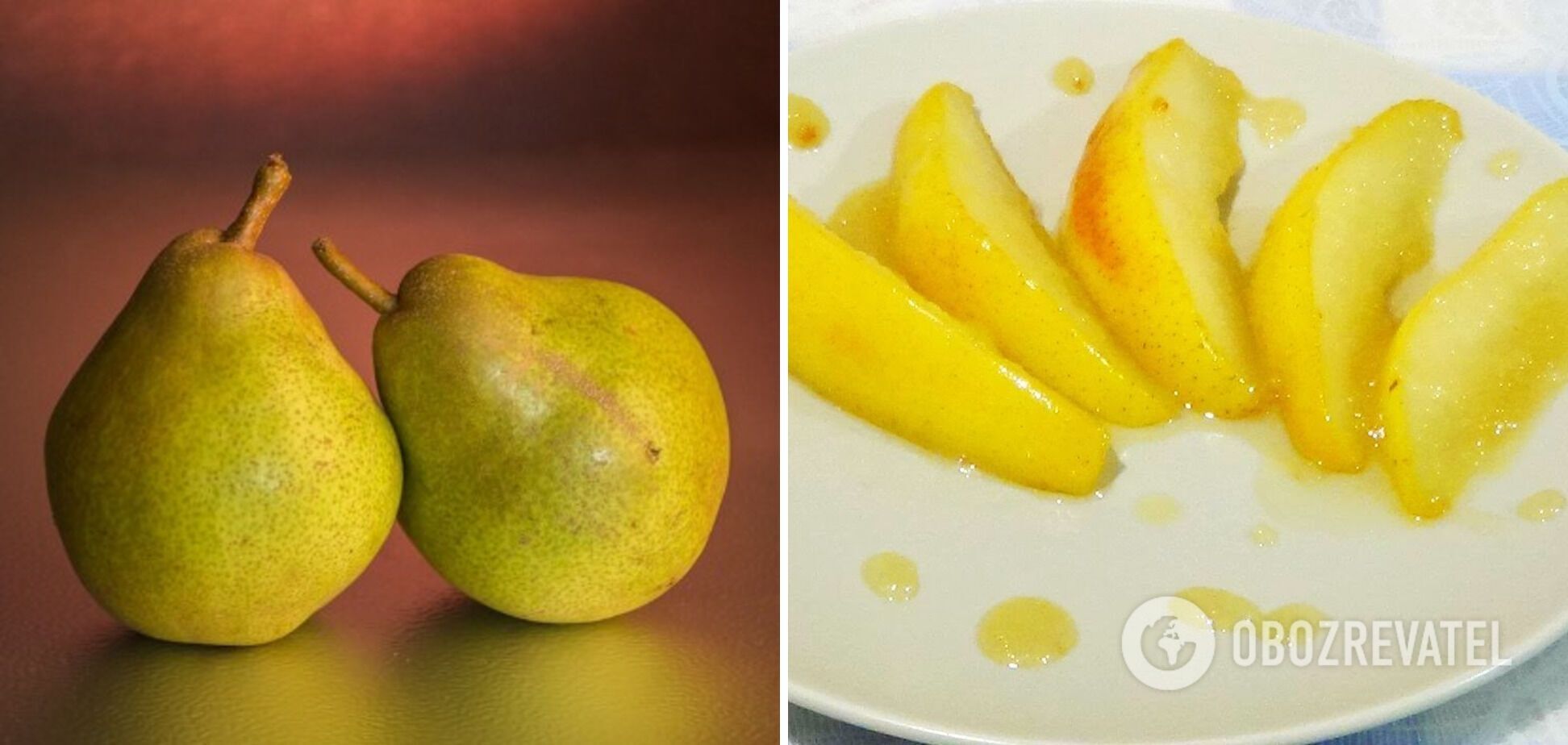 Pears for dishes
