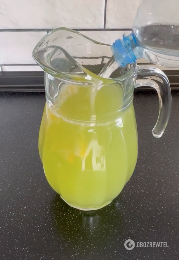 Ready-made lemonade