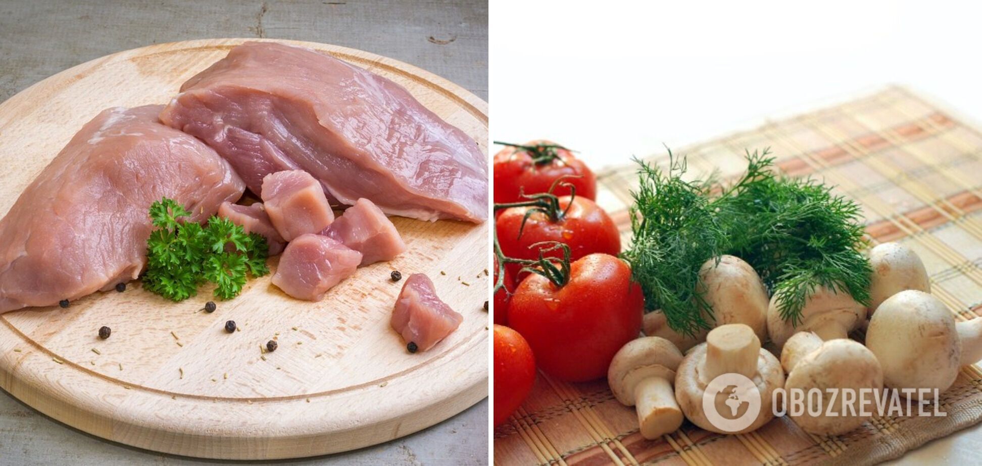 What to cook with chicken and mushrooms