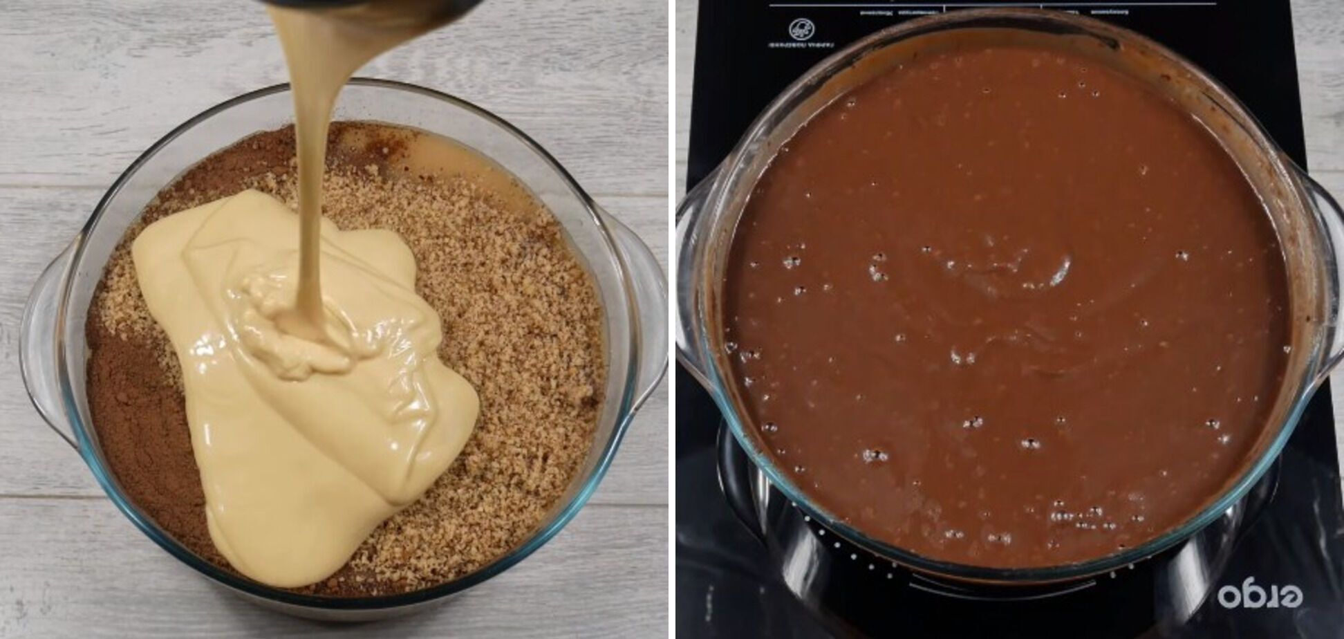 Chocolate and apple nutella