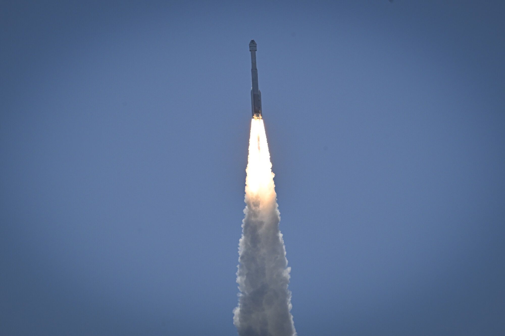 Boeing launched the Starliner with NASA astronauts into space on the third attempt and after months of delays. Photo