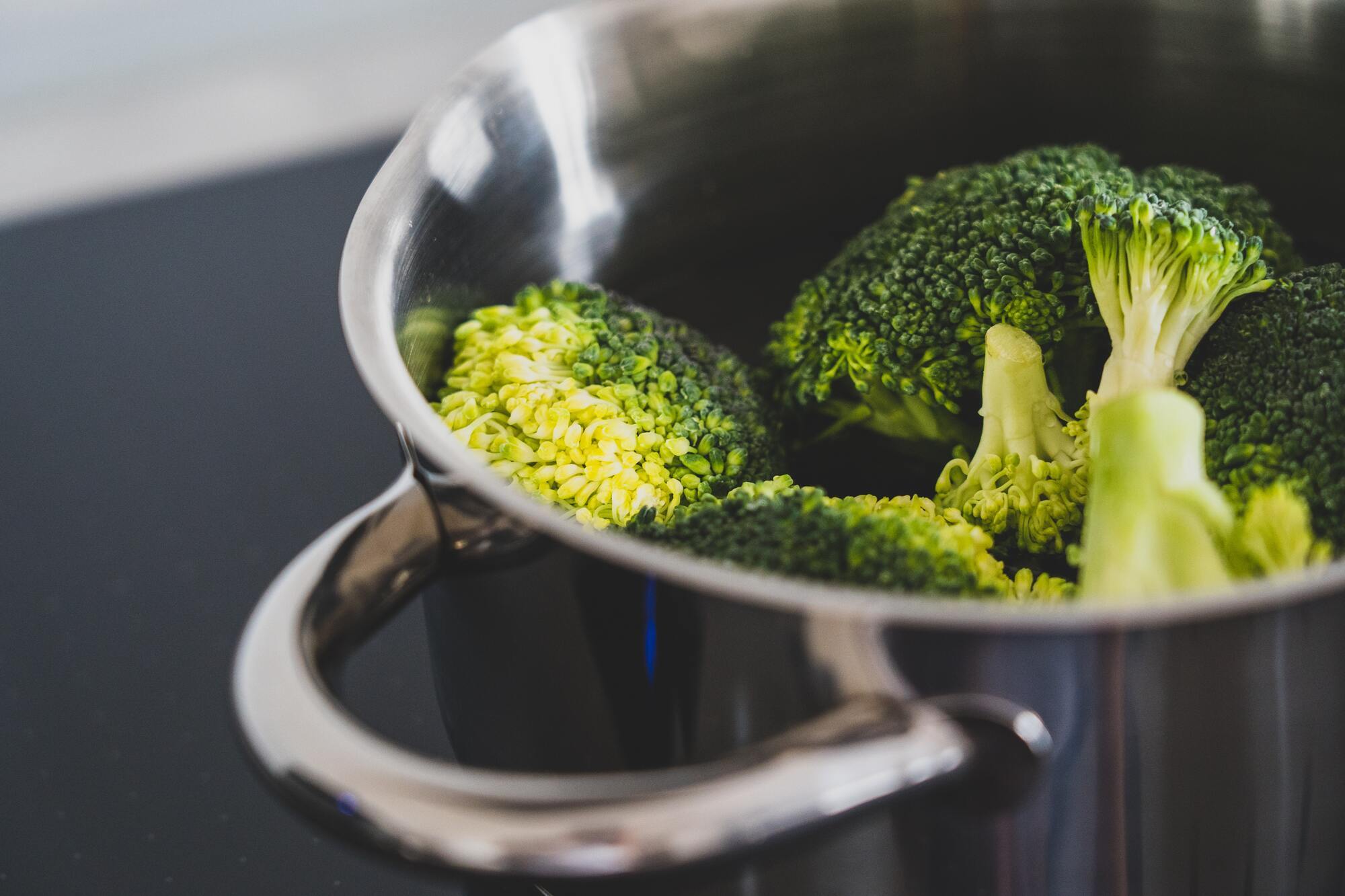 Broccoli for making muffins