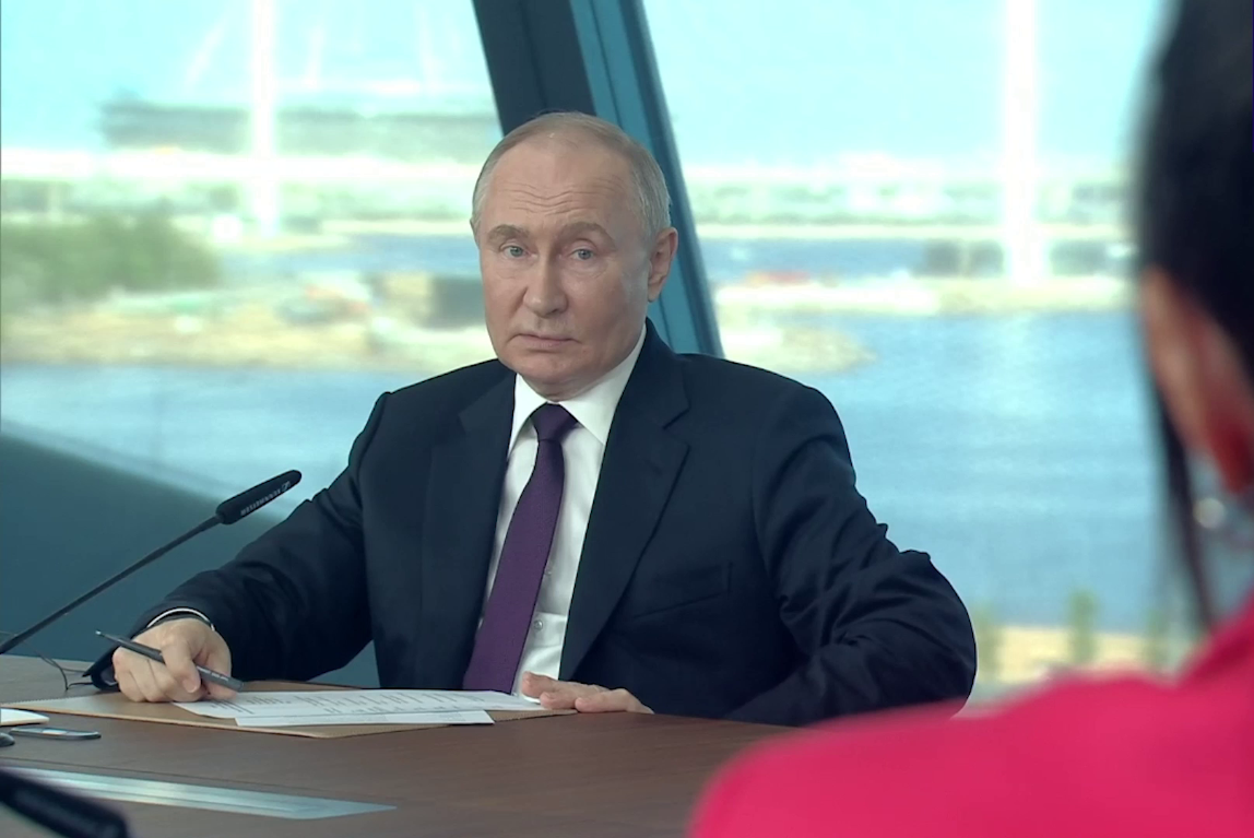 Putin na SPIEF