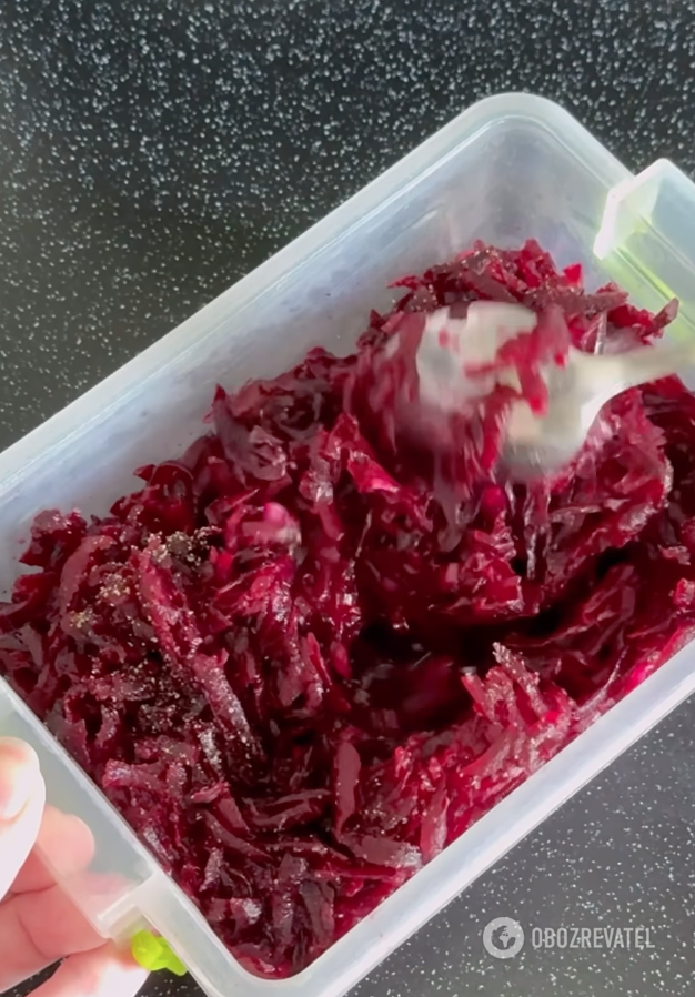 Beetroot for salad
