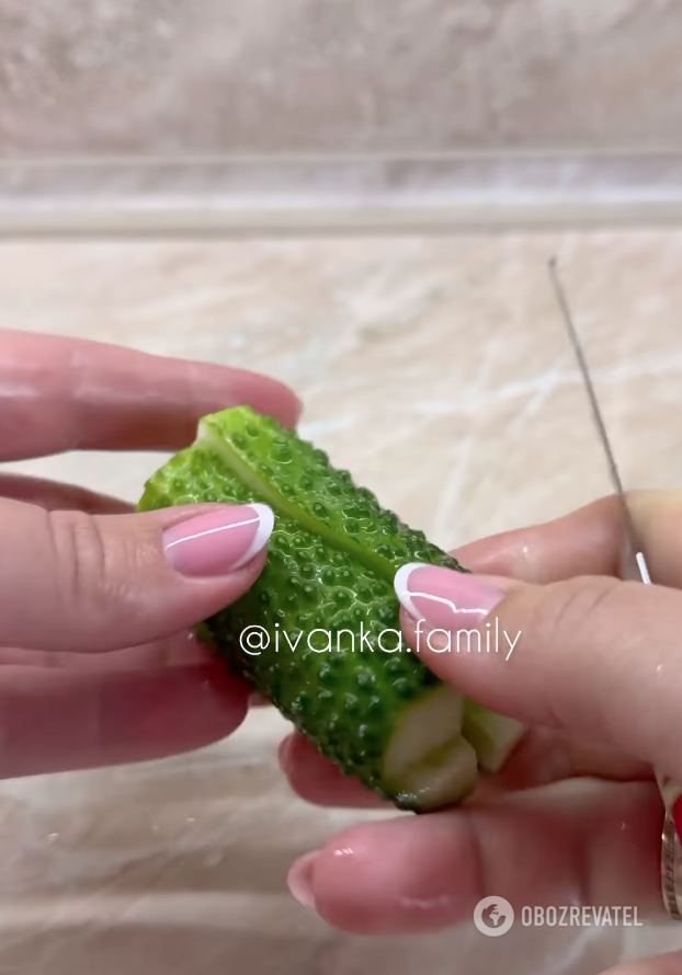 Fresh cucumbers