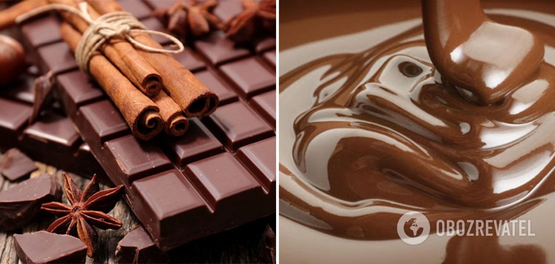 Chocolate for making dessert