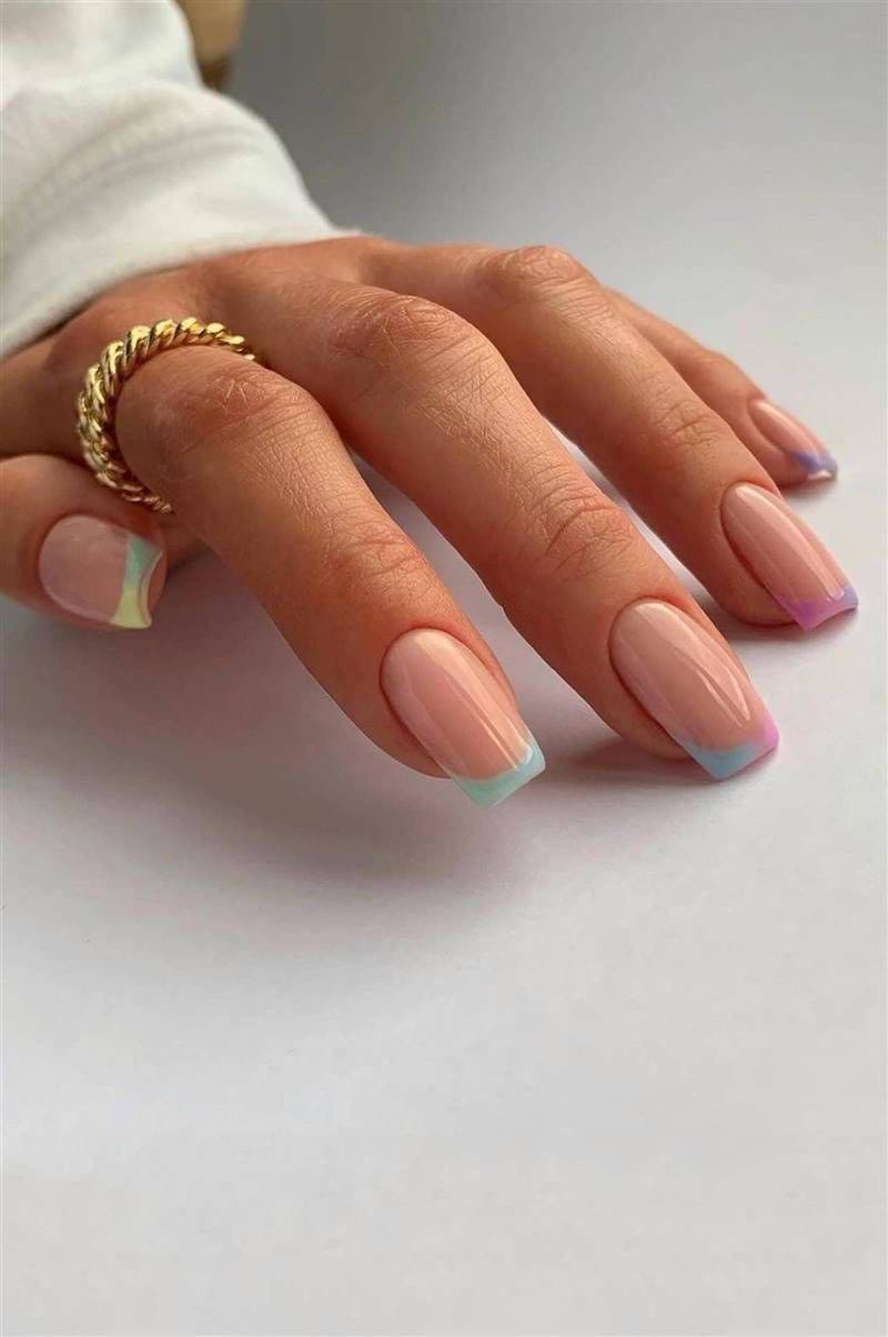 Famous nail artists names 7 colors that will be popular in June. Photo