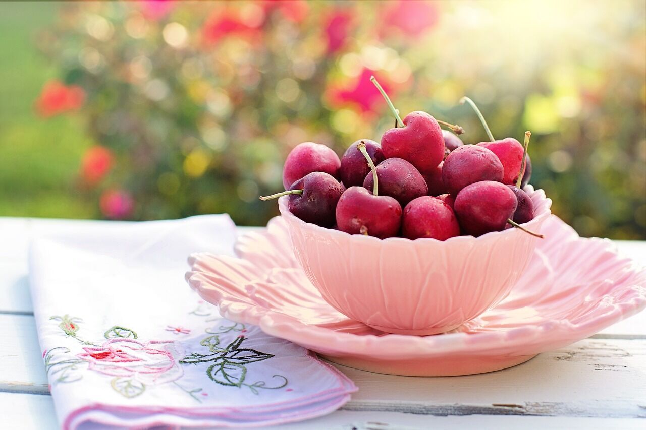 Cherries for the dish