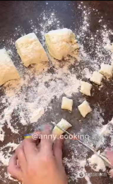 Miniature lazy dumplings: how to cook an elementary dish