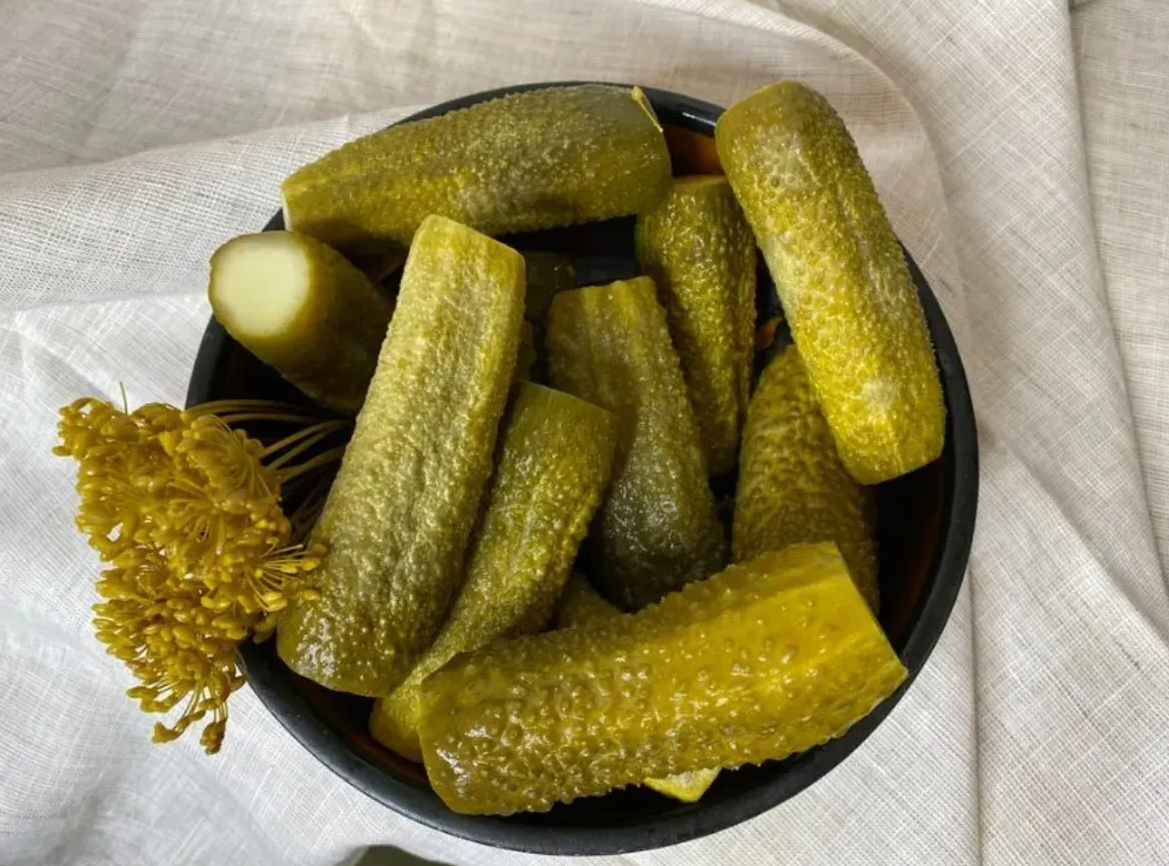 How to cook lightly salted cucumbers