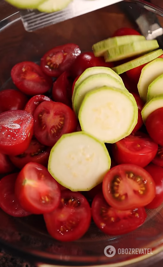 A quick summer vegetable appetizer: perfect for any lunch