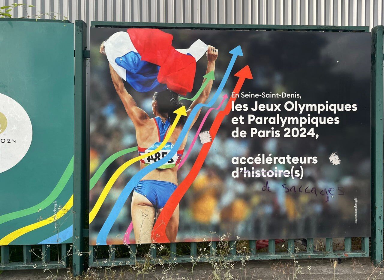 Propagandists embarass themselves when boasting of the ''Russian ad'' at the 2024 Olympics in Paris. Photo