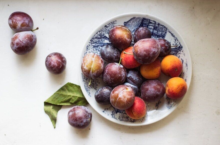 Plums for the dish