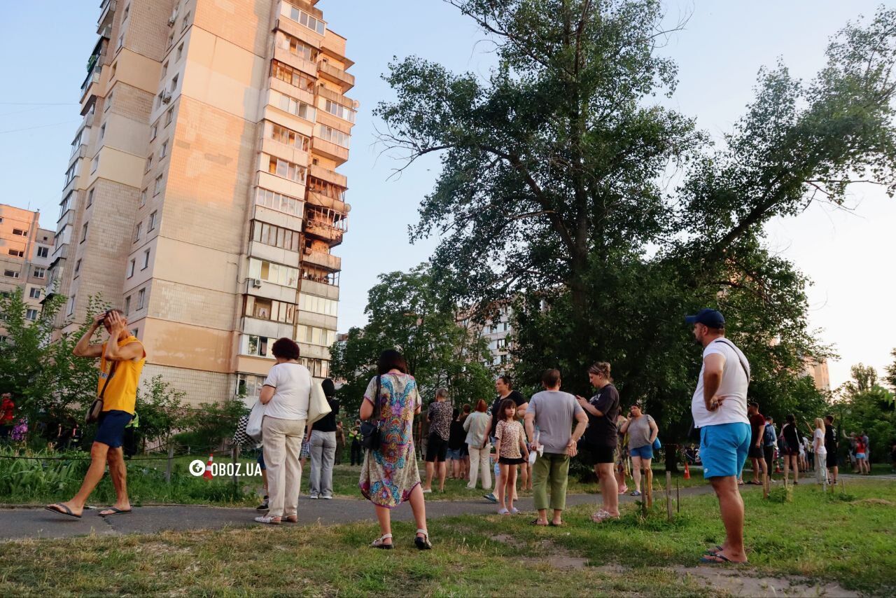Atak rakietowy na Kijów: Kliczko opowiada o stanie uszkodzonego domu w Oboloniu