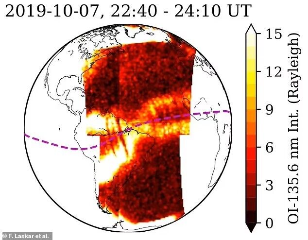 NASA has discovered strange X-shaped structures in the Earth's upper atmosphere that could harm radio and GPS signals