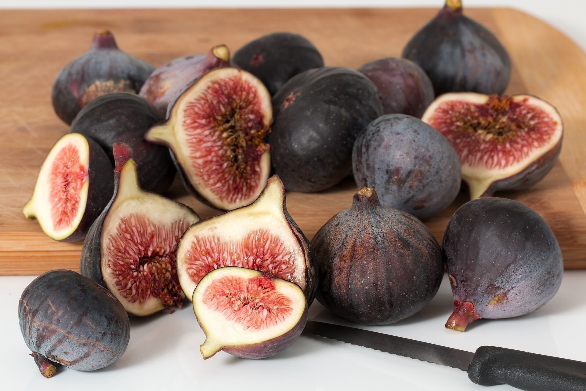 Figs have a lot of sugar in them