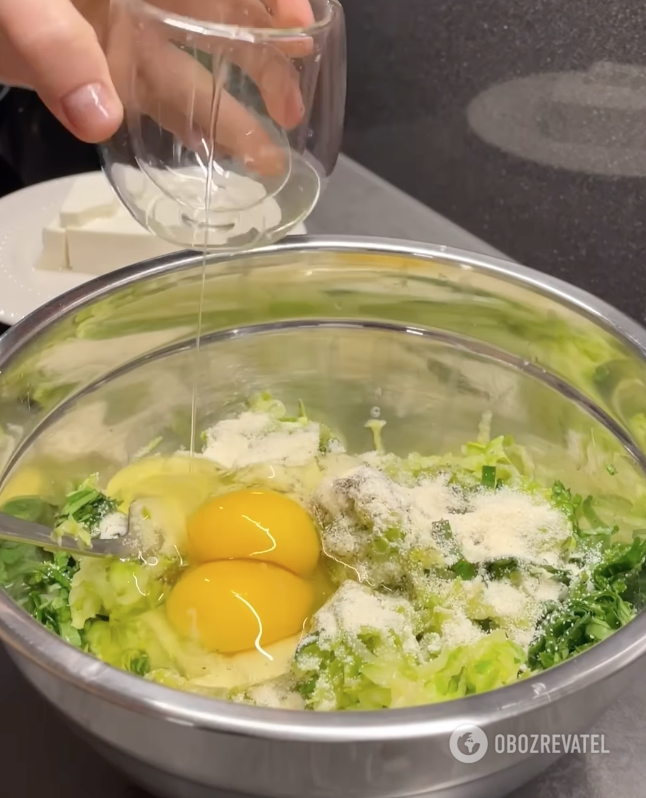 Preparing the dough