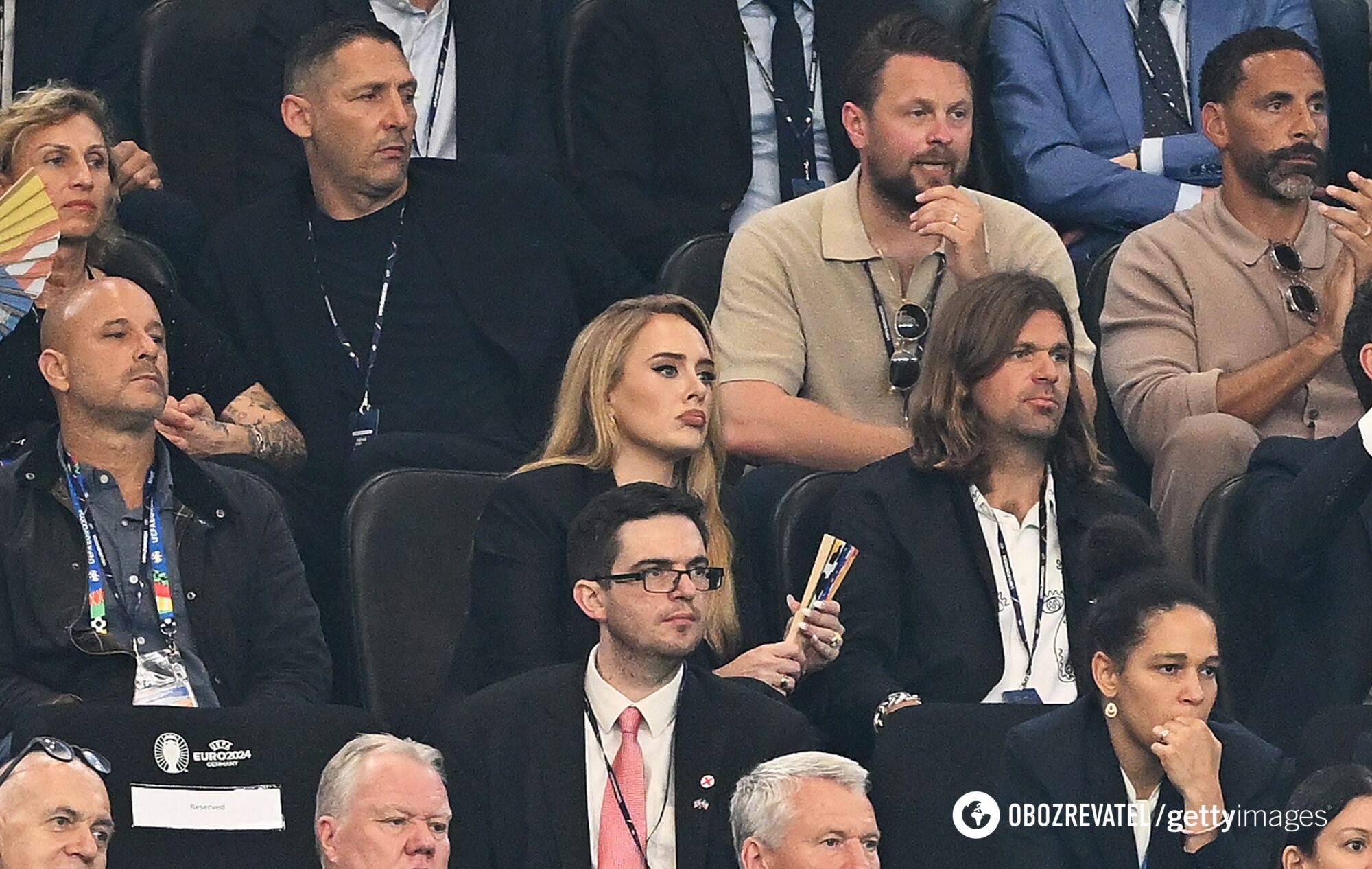 Video of Adele shouting at fans to ''shut up'' at Euro 2024 semifinals goes viral