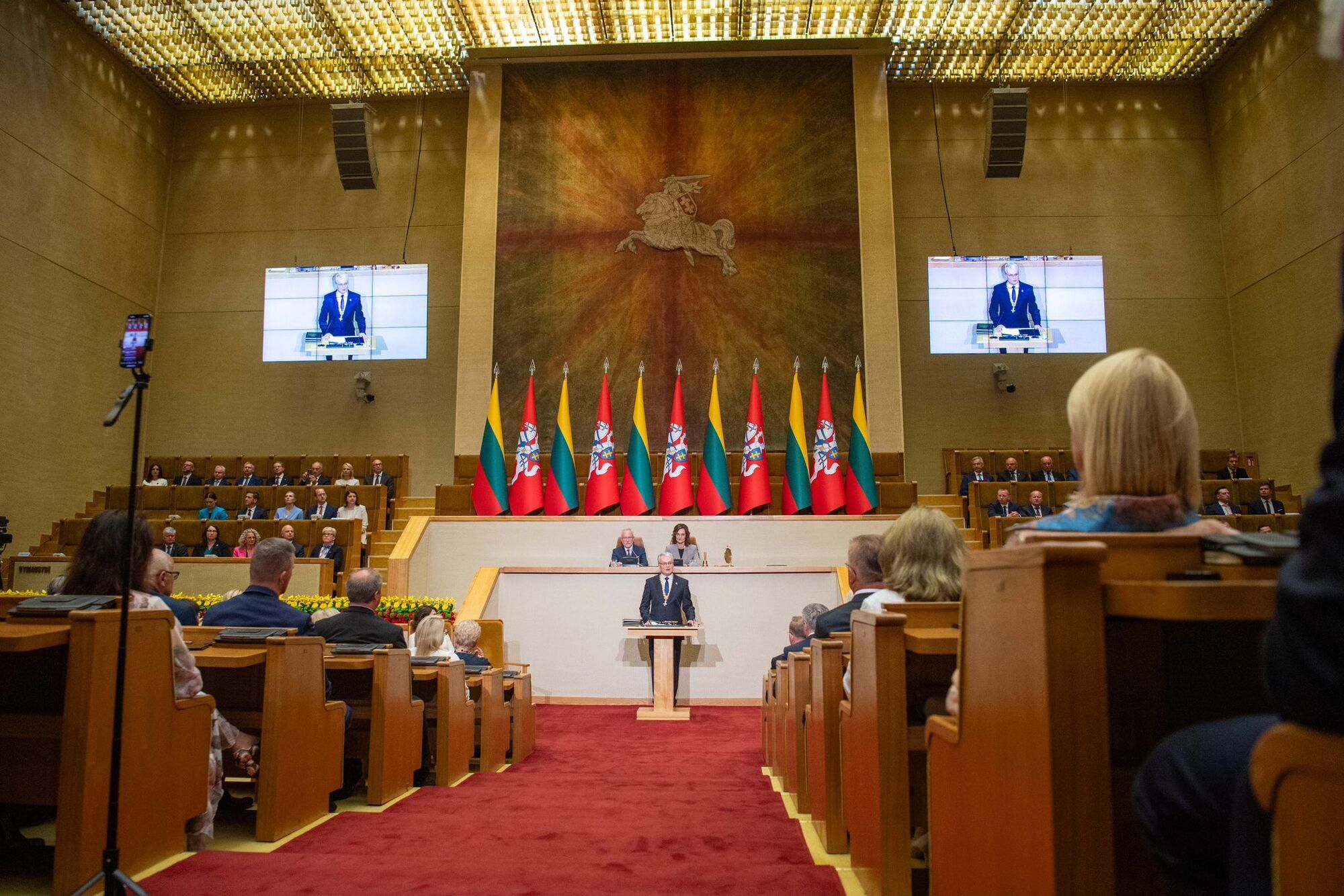 Nausėda takes office as President of Lithuania for the second time: what he said about the war in Ukraine