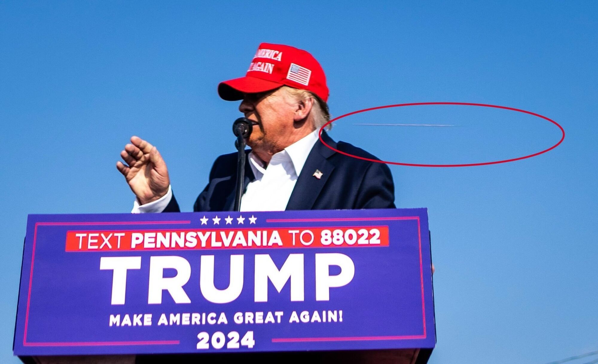 Trump barely escapes a bullet during his speech in Pennsylvania: all details of the assassination attempt. Photo and video