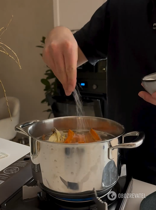 Useful salmon soup for lunch: a hearty dish for a lively day