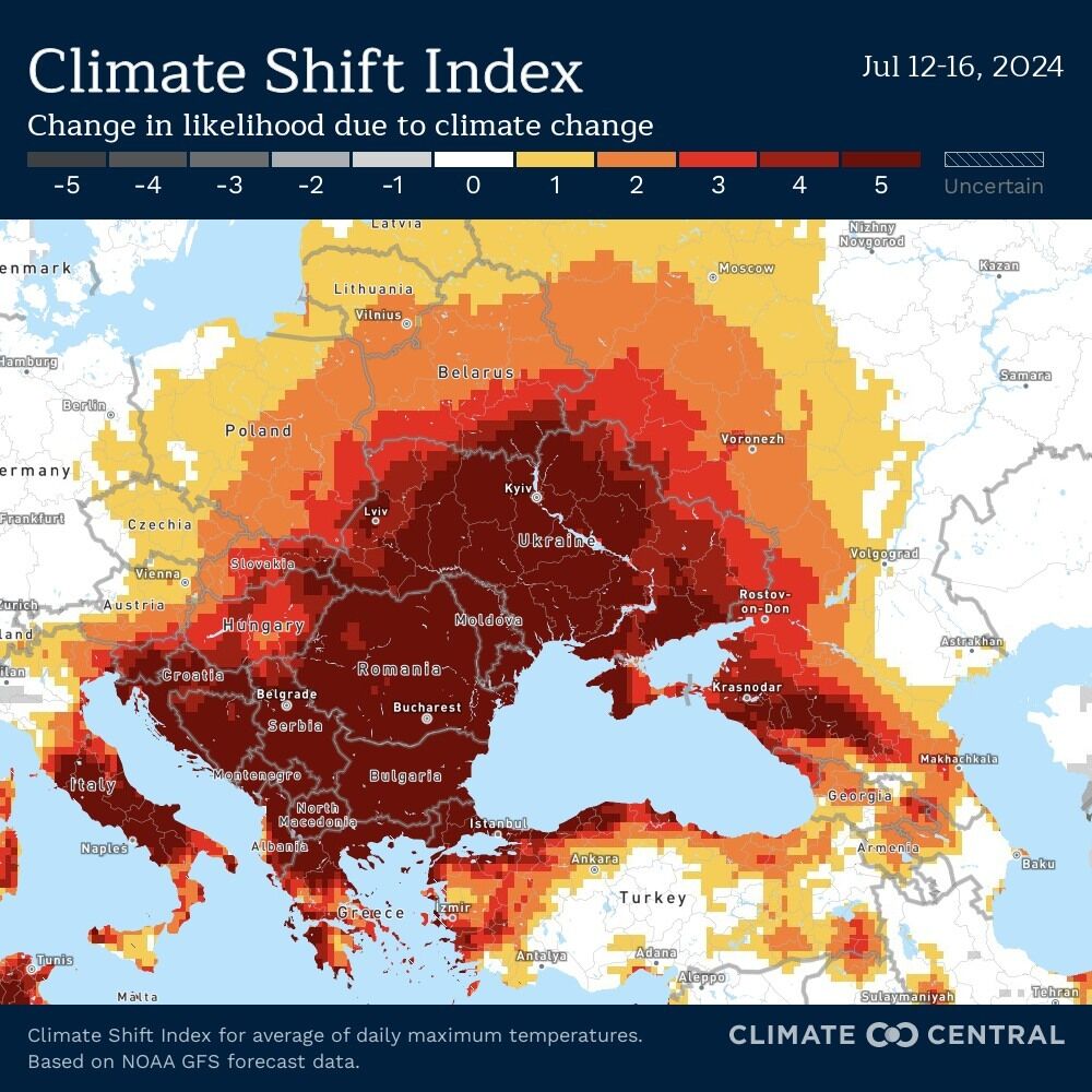 Why Ukraine is in the grip of an abnormal heatwave: weather forecasters explain