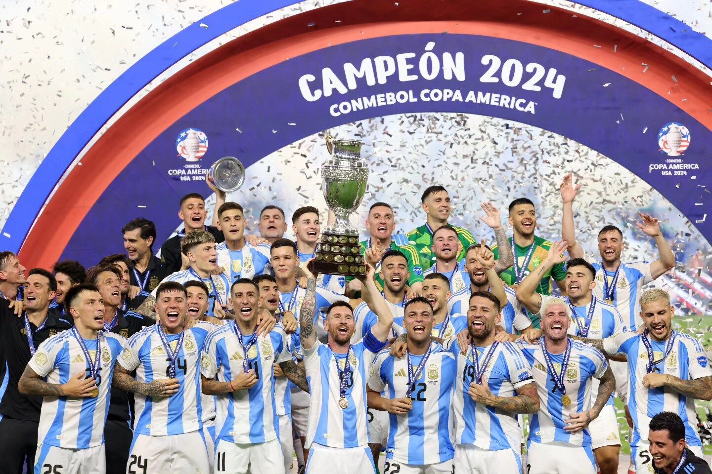 Copa America 2024 Messi set an incredible achievement Argentina