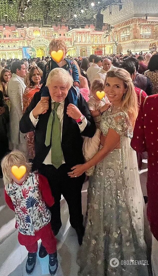 Boris Johnson, the Kardashian sisters and Russians: how guests are having fun at the three-day ''wedding of the year'' in India