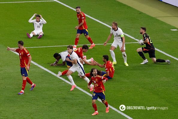 Spain won the European Football Championship for the fourth time in history, beating England in the final. Video