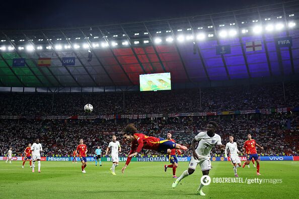 Spain won the European Football Championship for the fourth time in history, beating England in the final. Video