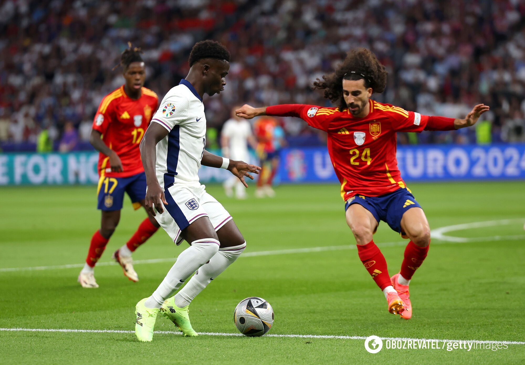 Spain won the European Football Championship for the fourth time in history, beating England in the final. Video