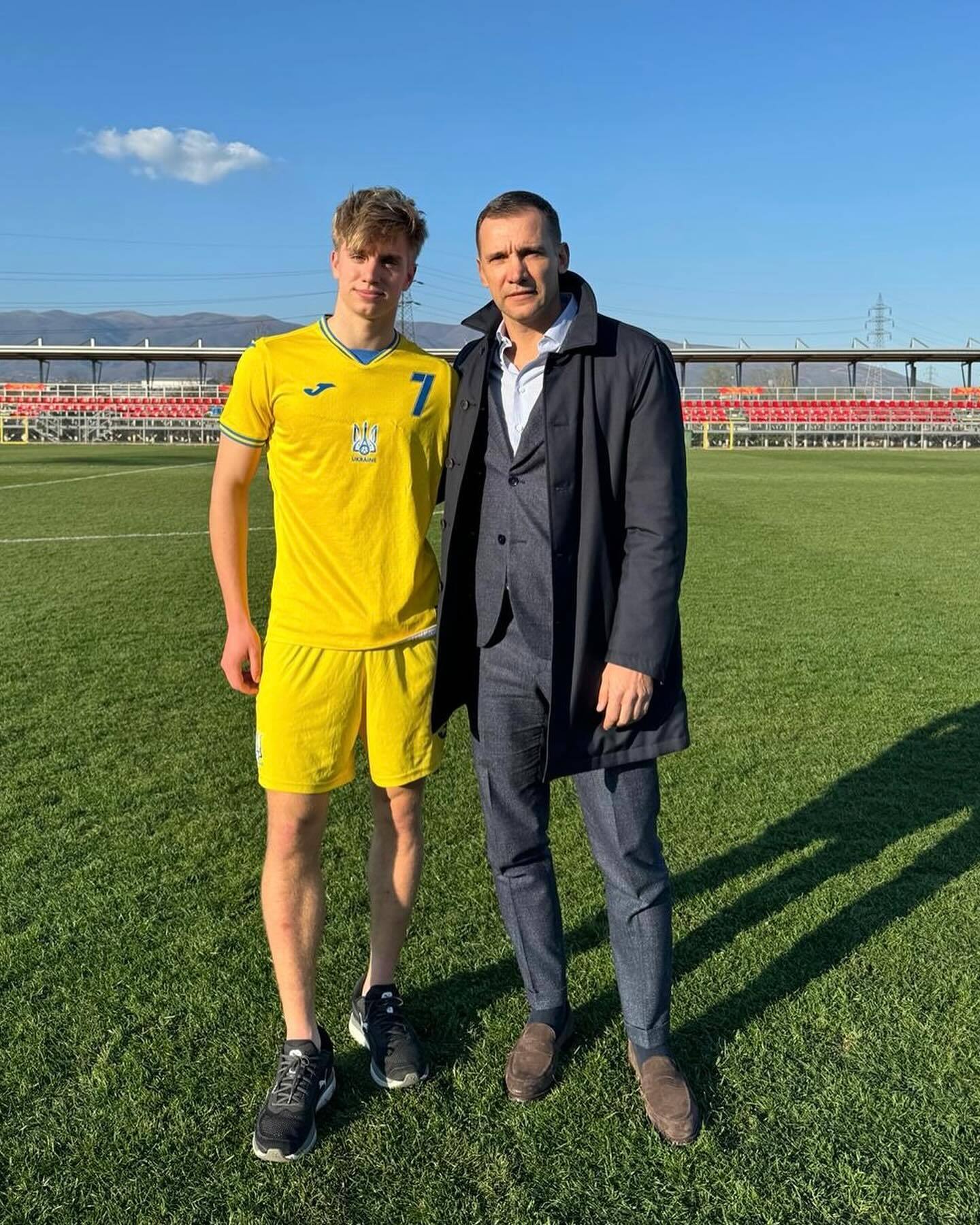 Shevchenko's son made his debut for Ukraine at Euro 2024: how the U-19 team played in the opening match