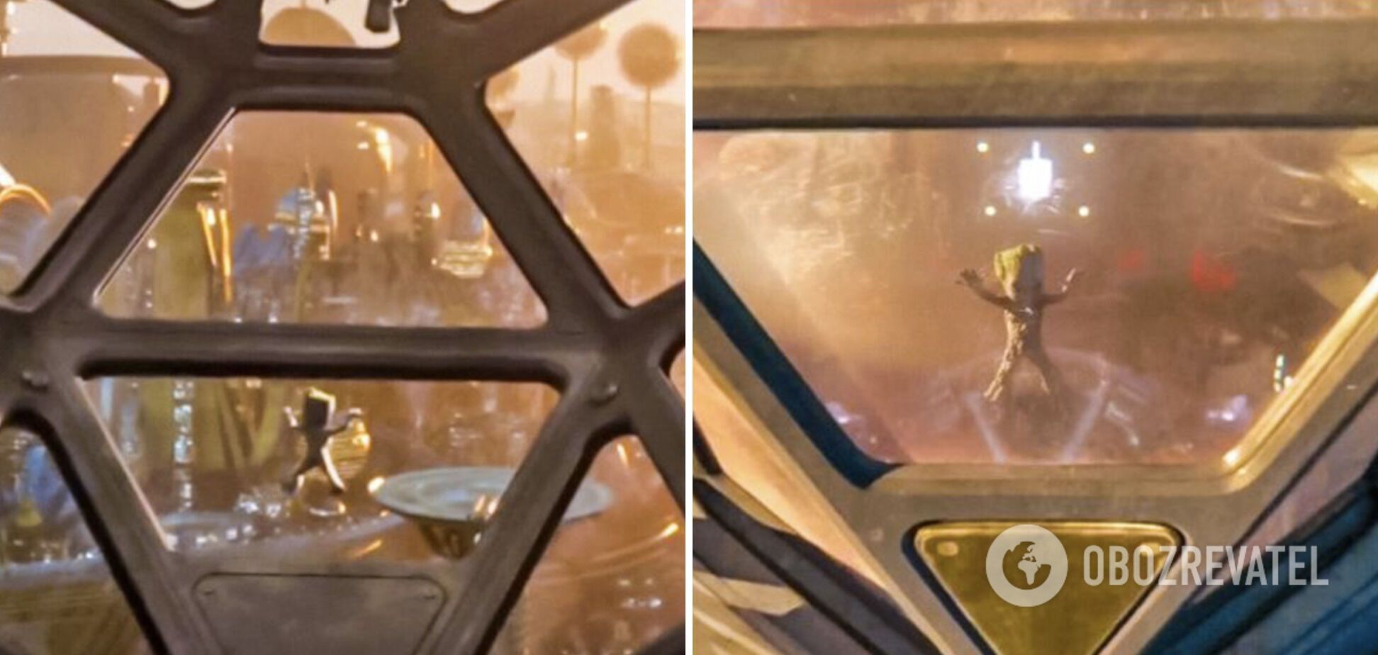 In the movie Guardians of the Galaxy, the spaceship was changed.