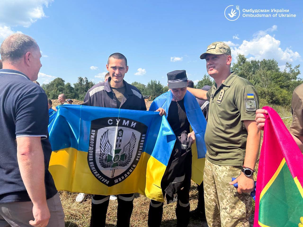 Another 95 Ukrainian defenders returned to Ukraine from Russian captivity: the exchange was carried out with the mediation of the UAE. Photo