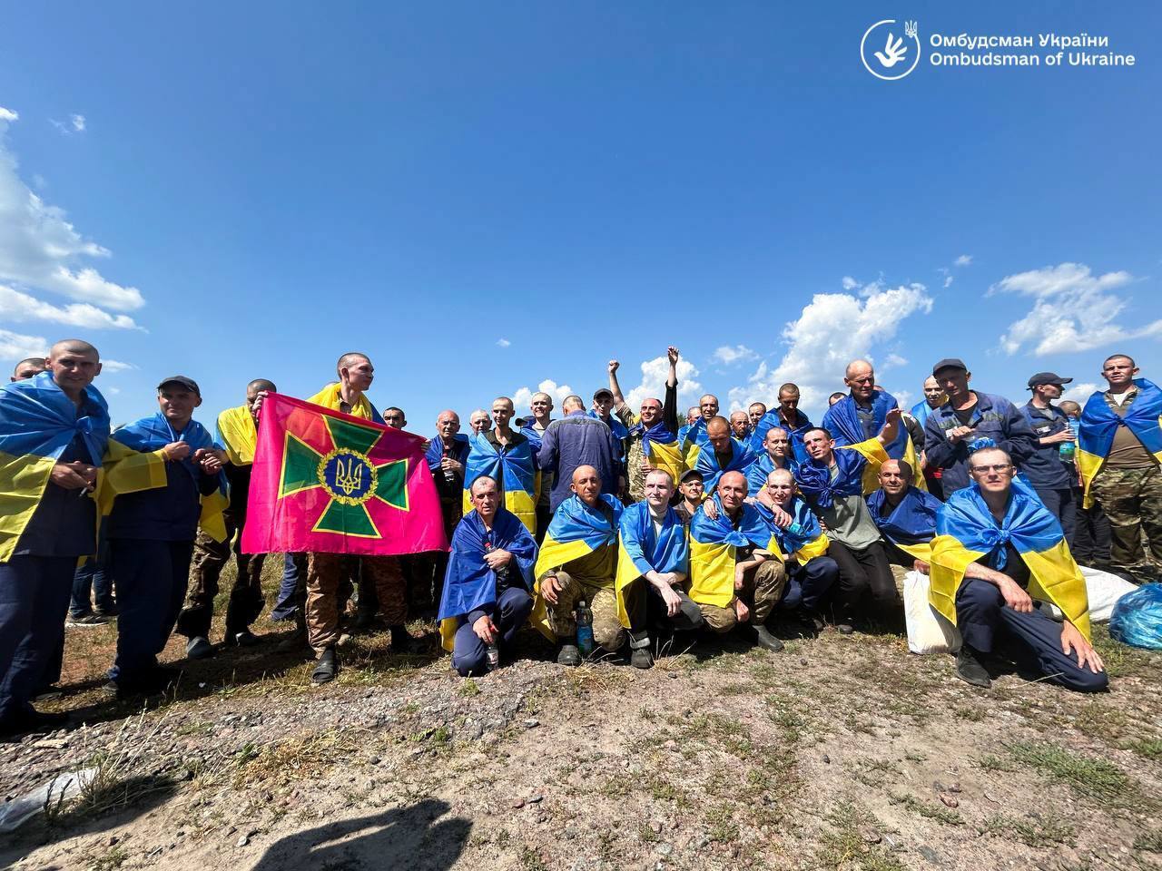 Another 95 Ukrainian defenders returned to Ukraine from Russian captivity: the exchange was carried out with the mediation of the UAE. Photo