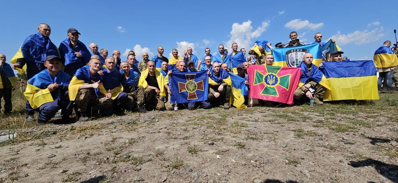 Another 95 Ukrainian defenders returned to Ukraine from Russian captivity: the exchange was carried out with the mediation of the UAE. Photo