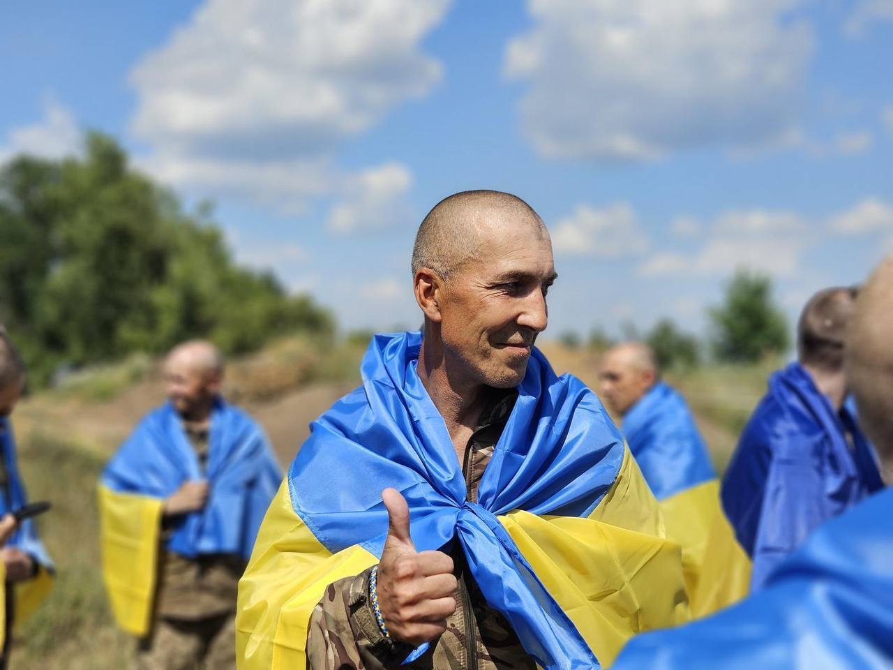 Another 95 Ukrainian defenders returned to Ukraine from Russian captivity: the exchange was carried out with the mediation of the UAE. Photo