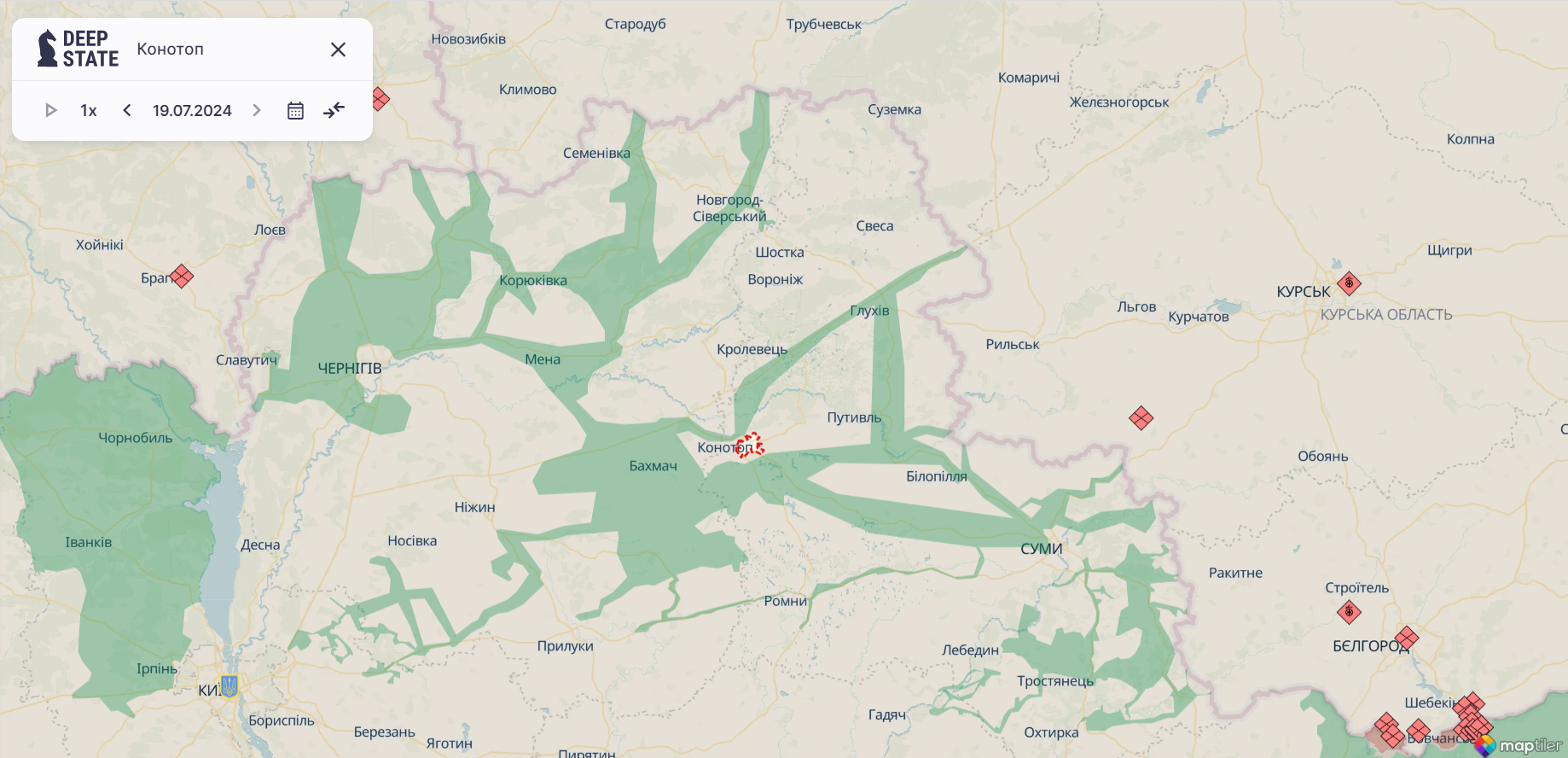 The occupiers hit power facility in Sumy region: emergency services are working at the impact site