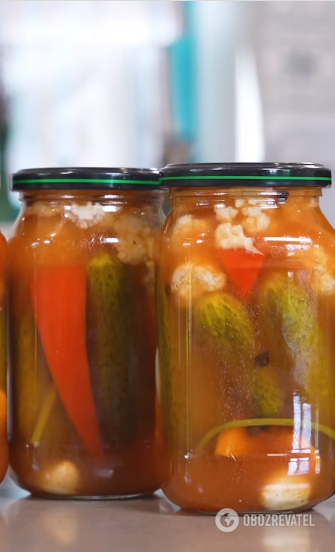 Canning without sterilization: how to close a delicious vegetable salad for the winter