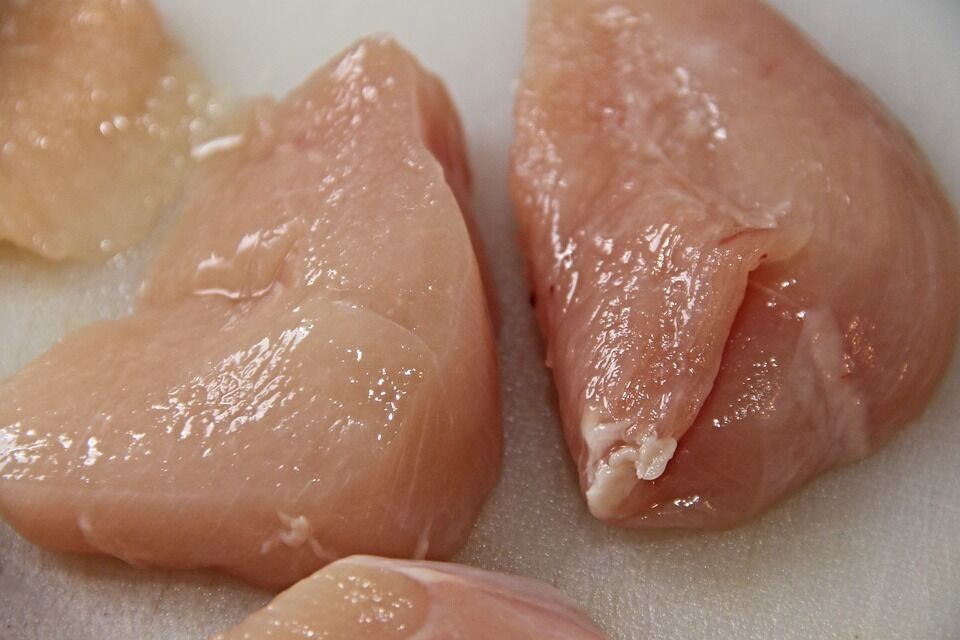 Chicken fillet has the highest content of quality protein