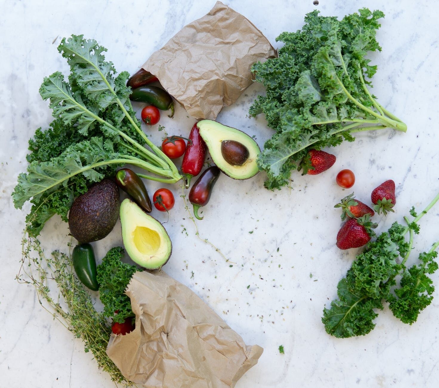 Greens can be used to make dressing