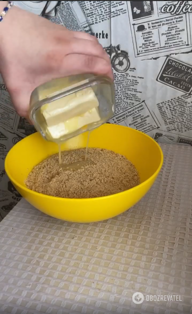 Preparing a cookie base