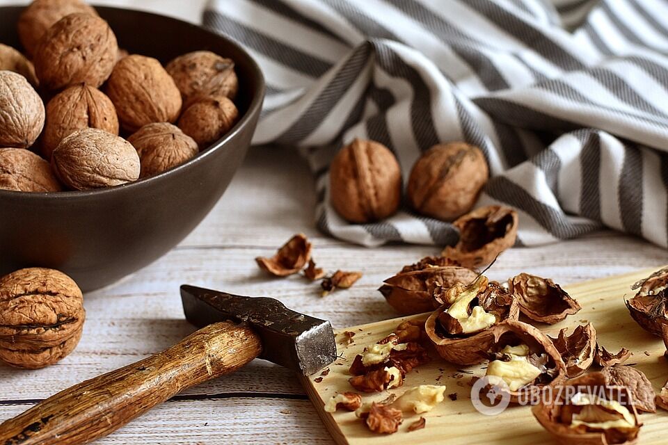 Walnuts are considered the healthiest of all