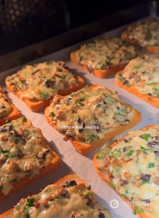 How to make delicious mushroom and cheese sandwiches: a budget snack option